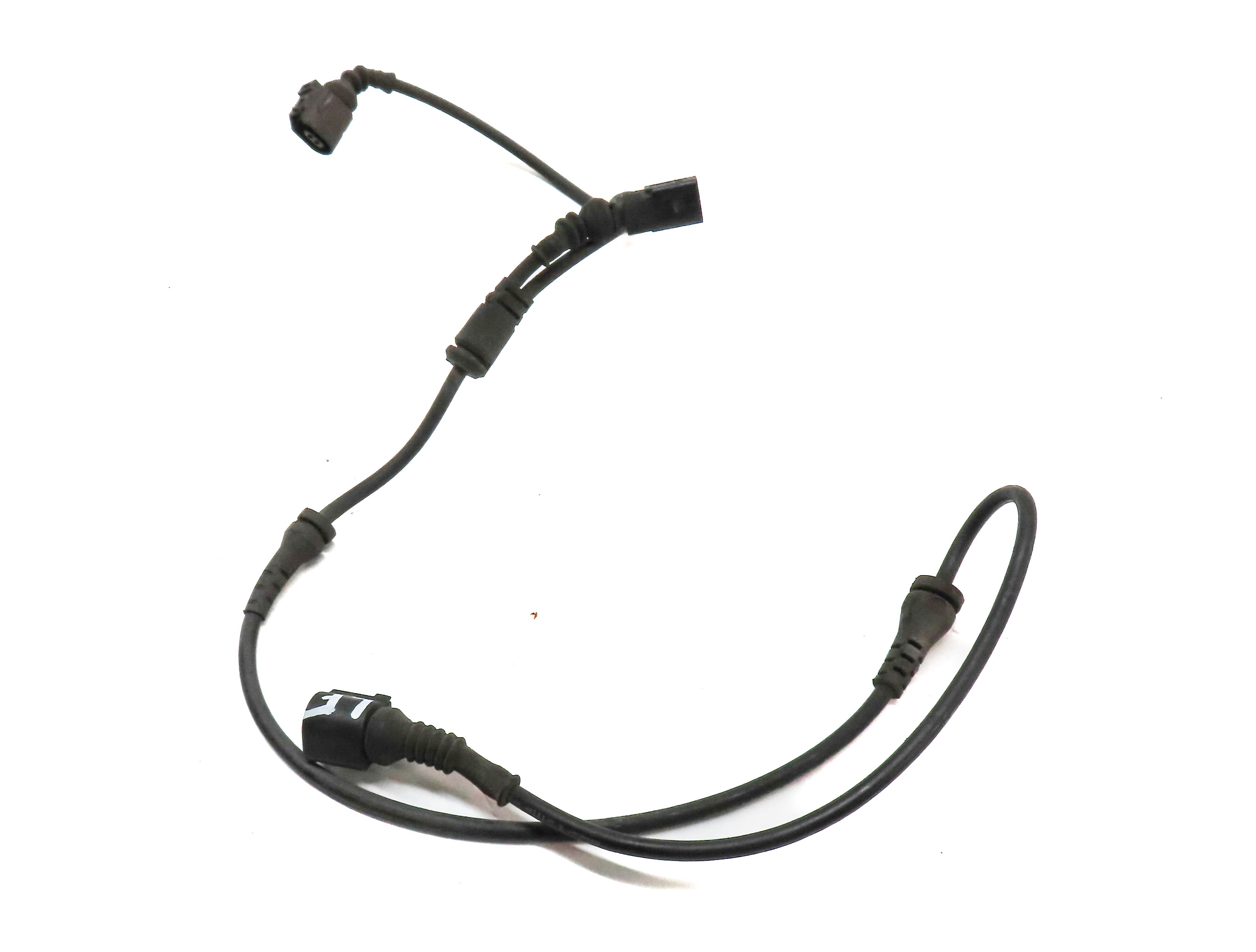 2008 AUDI Q7 (4L) FRONT LEFT DRIVER ABS WHEEL SPEED SENSOR w/WIRE WIRING HARNESS — exact item pictured